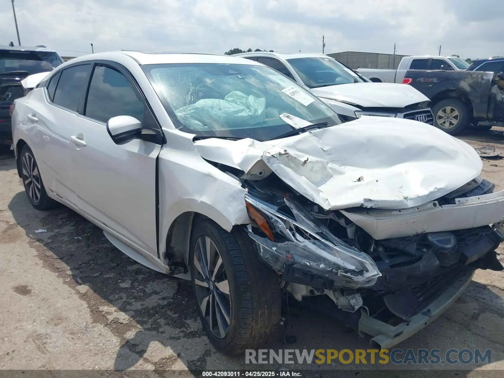 1 fotografías del automóvil dañado 3N1AB8CV5LY312543 NISSAN SENTRA 2020