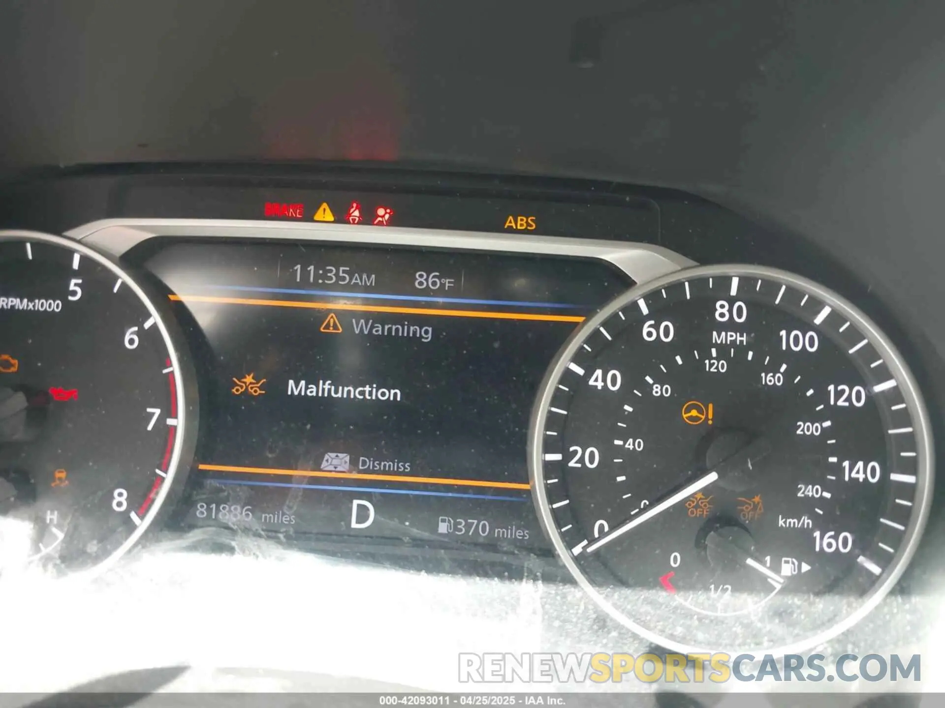 7 fotografías del automóvil dañado 3N1AB8CV5LY312543 NISSAN SENTRA 2020