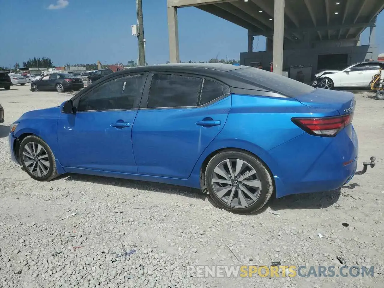 2 fotografías del automóvil dañado 3N1AB8CV6LY208675 NISSAN SENTRA 2020