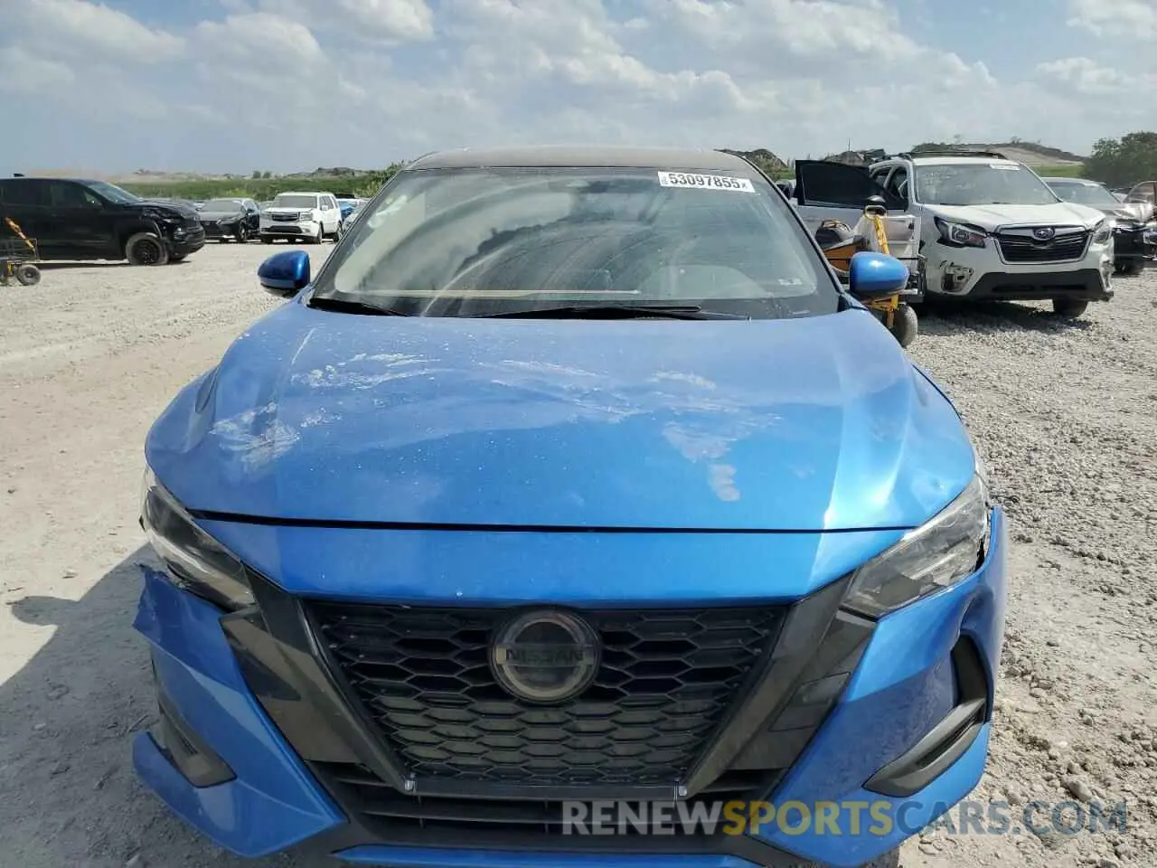 5 fotografías del automóvil dañado 3N1AB8CV6LY208675 NISSAN SENTRA 2020
