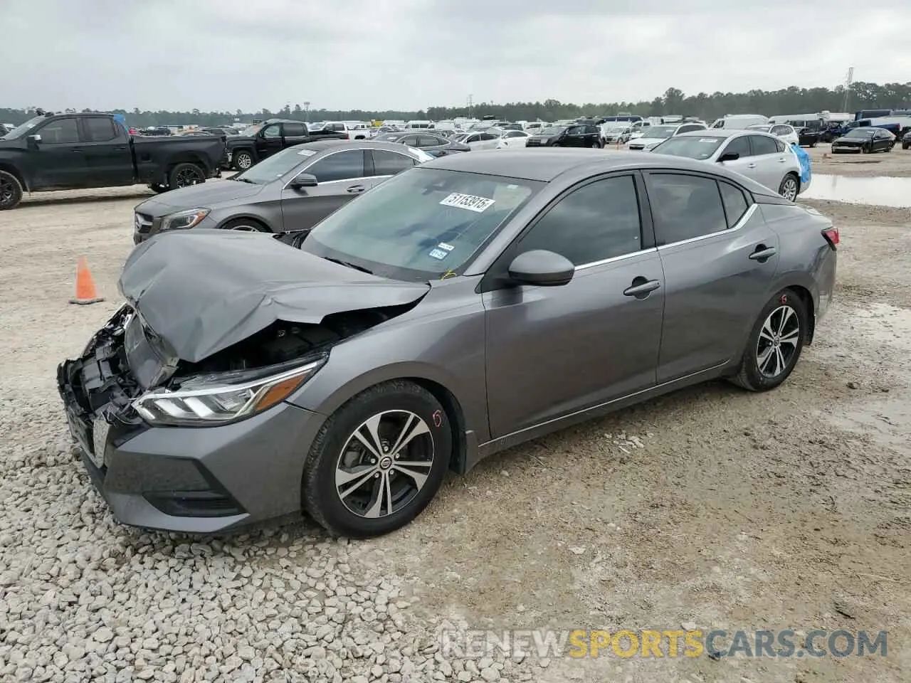 1 fotografías del automóvil dañado 3N1AB8CV6LY209082 NISSAN SENTRA 2020