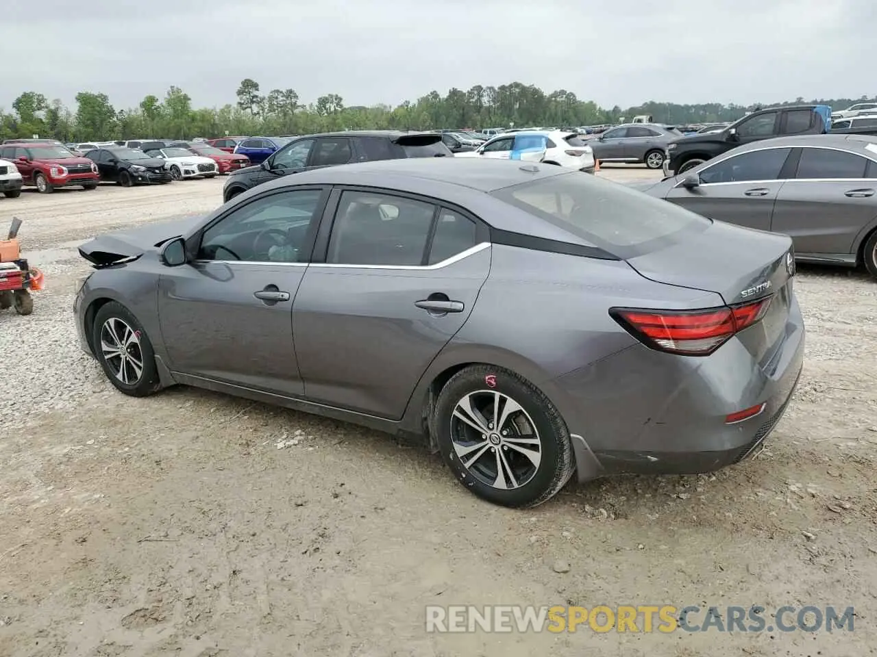 2 fotografías del automóvil dañado 3N1AB8CV6LY209082 NISSAN SENTRA 2020