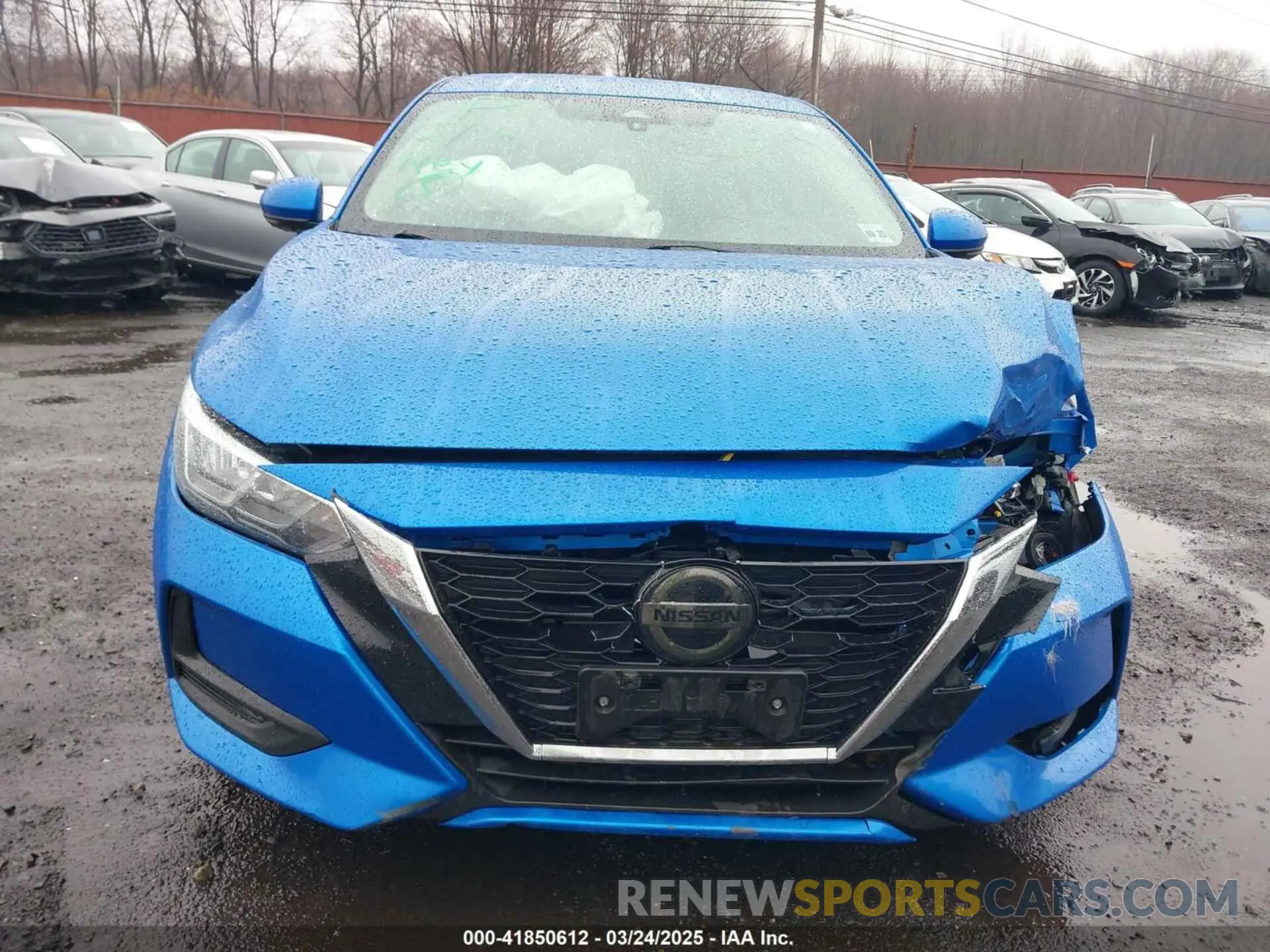 12 fotografías del automóvil dañado 3N1AB8CV6LY212208 NISSAN SENTRA 2020
