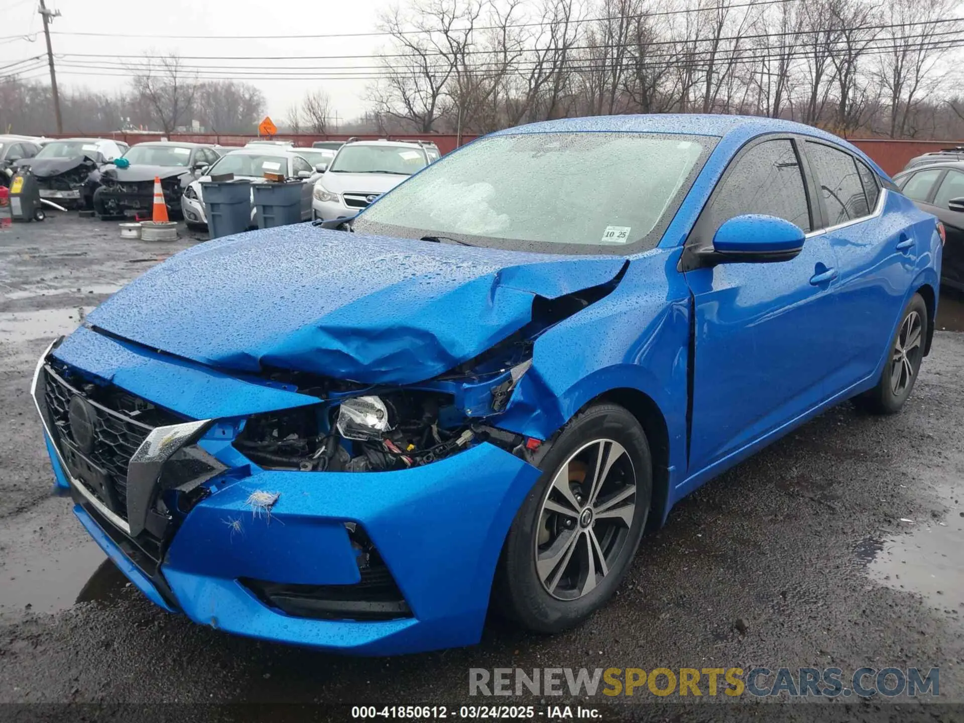 6 fotografías del automóvil dañado 3N1AB8CV6LY212208 NISSAN SENTRA 2020