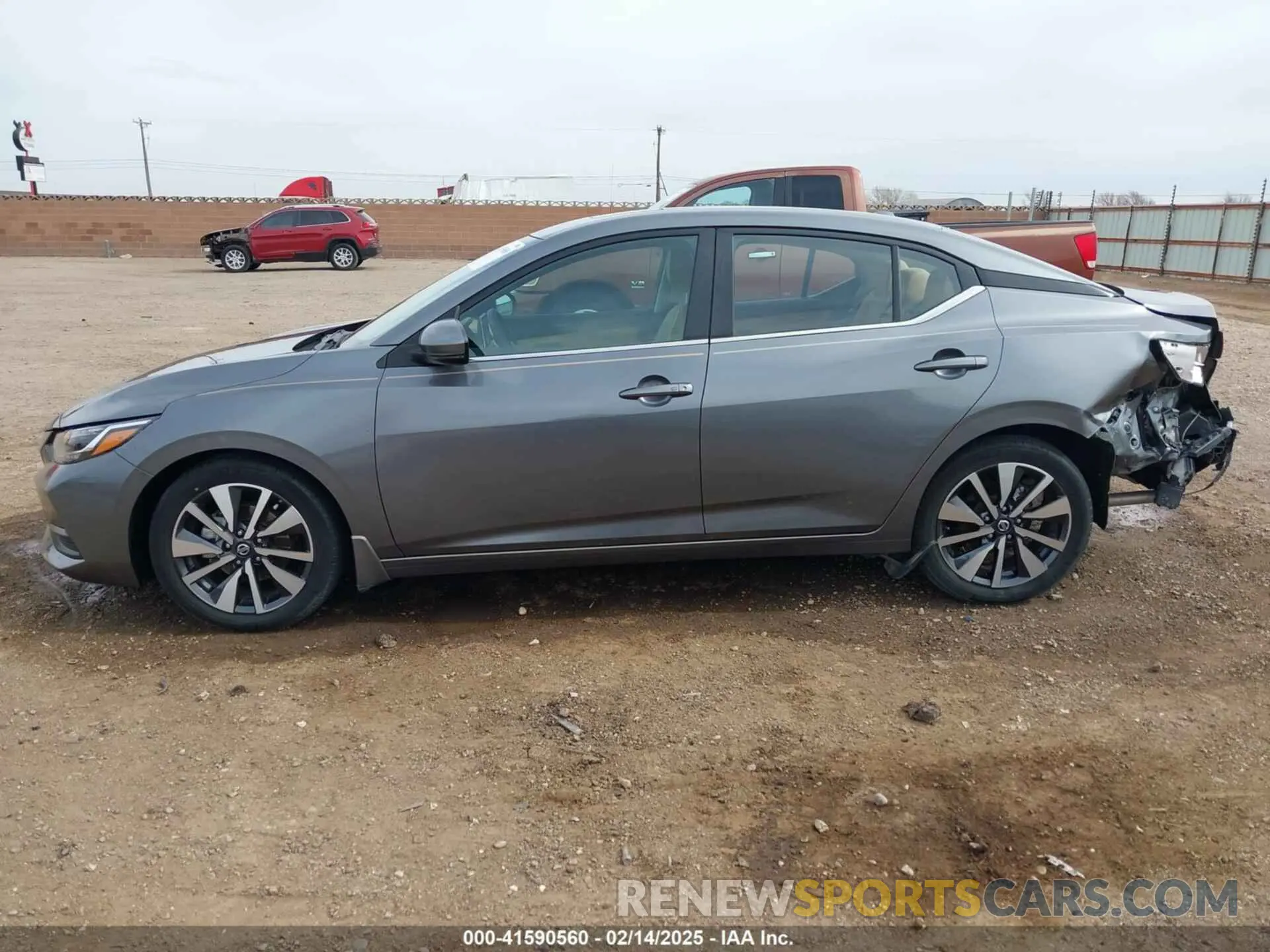 15 fotografías del automóvil dañado 3N1AB8CV6LY216243 NISSAN SENTRA 2020