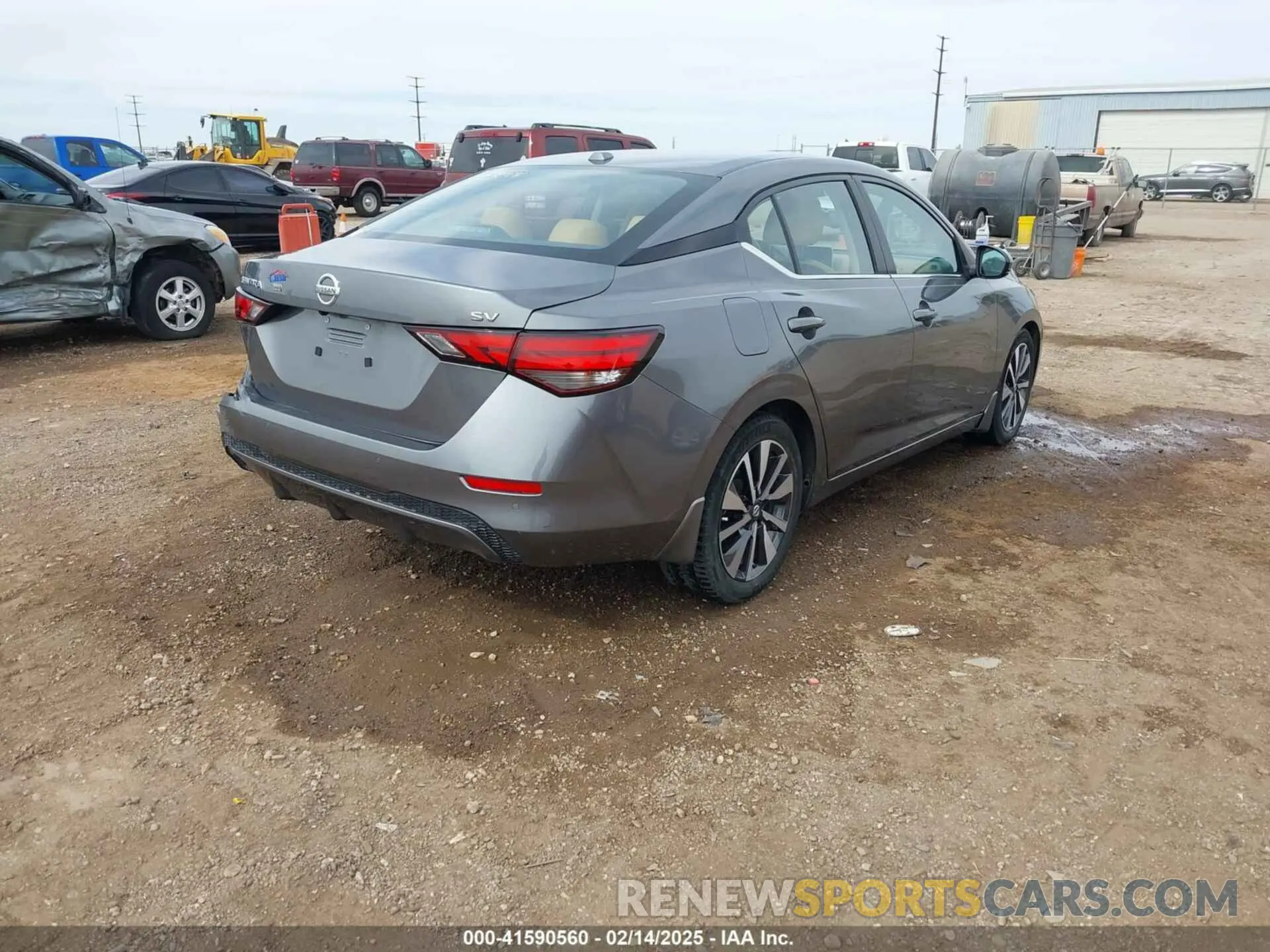 4 fotografías del automóvil dañado 3N1AB8CV6LY216243 NISSAN SENTRA 2020