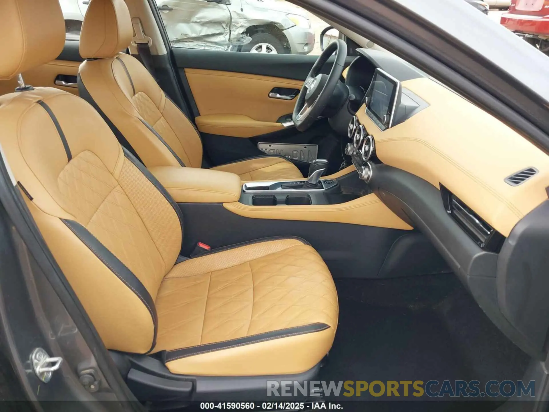 5 fotografías del automóvil dañado 3N1AB8CV6LY216243 NISSAN SENTRA 2020