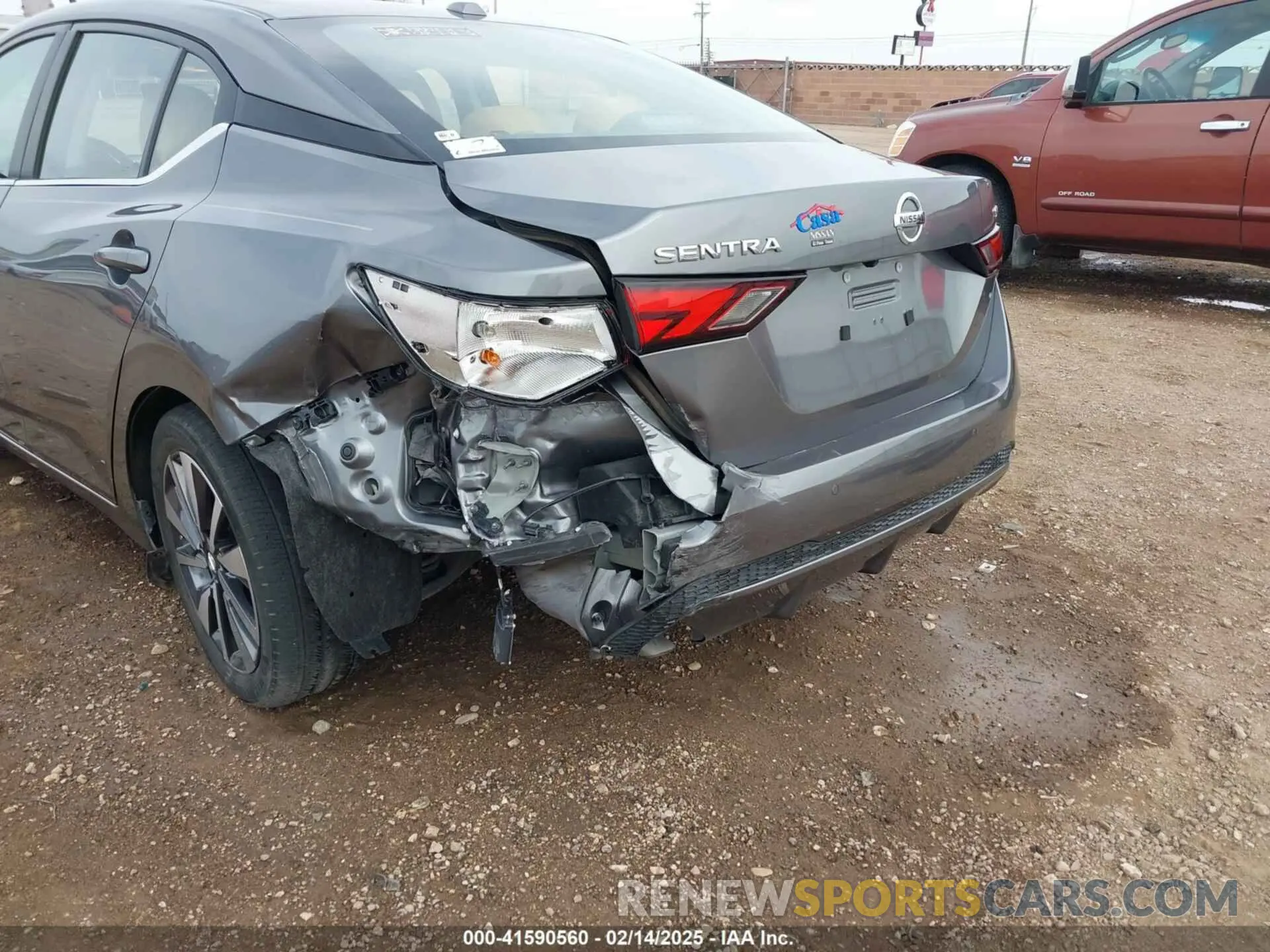 6 fotografías del automóvil dañado 3N1AB8CV6LY216243 NISSAN SENTRA 2020