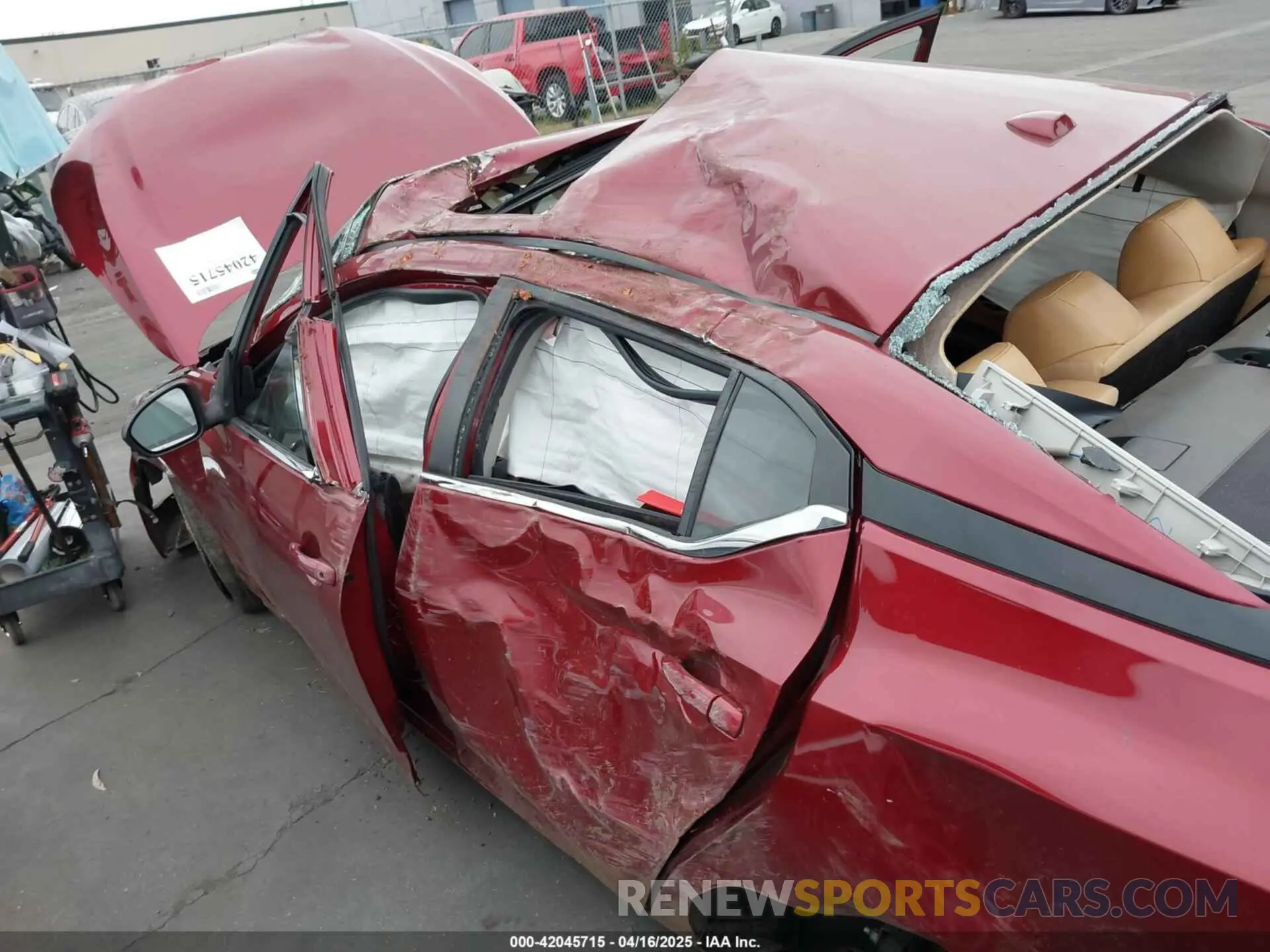 6 fotografías del automóvil dañado 3N1AB8CV6LY219529 NISSAN SENTRA 2020
