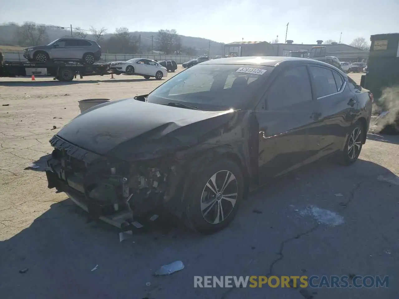 1 fotografías del automóvil dañado 3N1AB8CV6LY231437 NISSAN SENTRA 2020