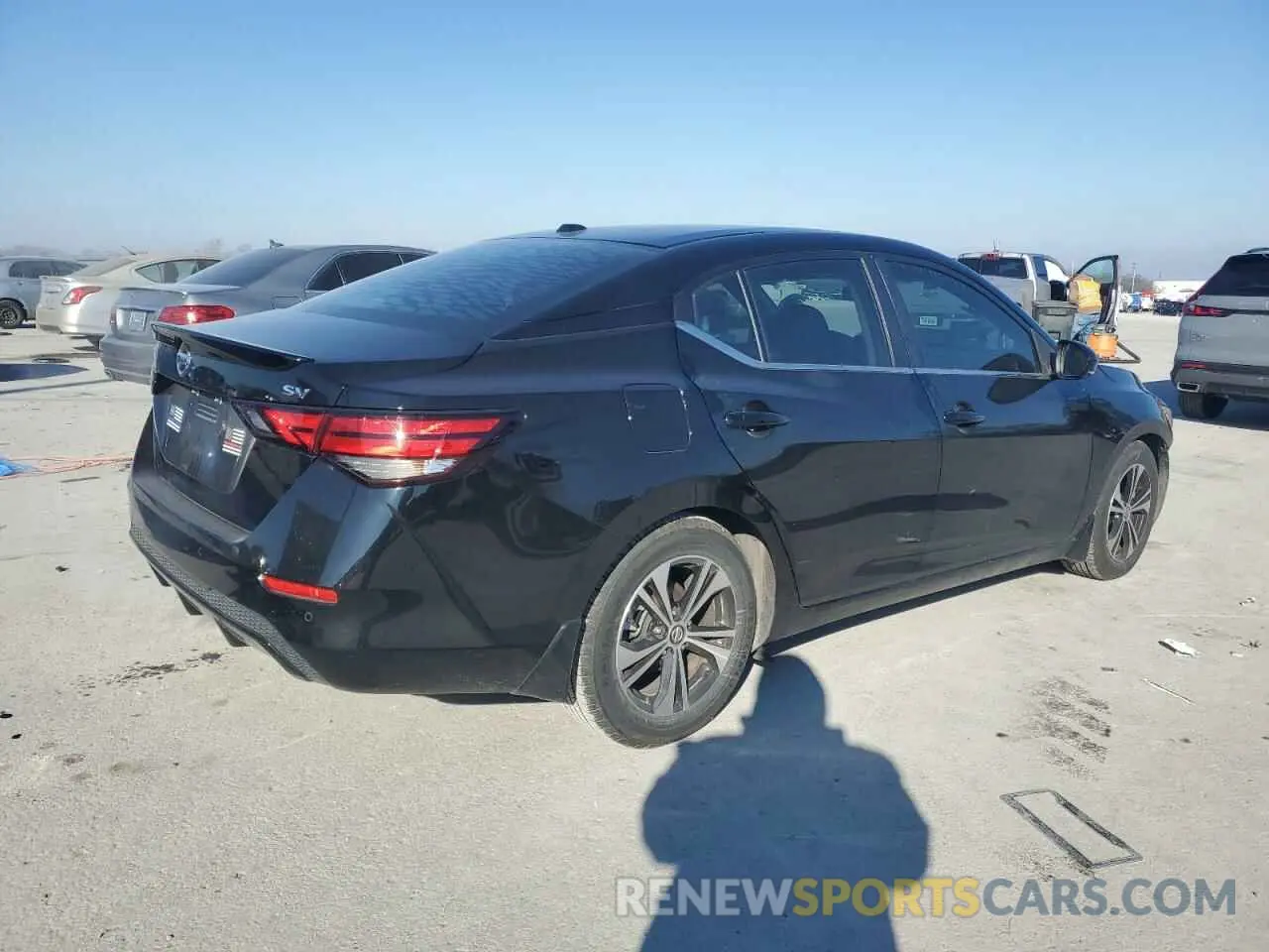 3 fotografías del automóvil dañado 3N1AB8CV6LY231437 NISSAN SENTRA 2020