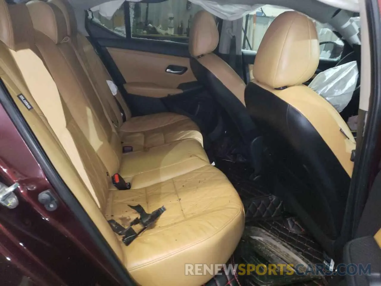 10 fotografías del automóvil dañado 3N1AB8CV6LY233530 NISSAN SENTRA 2020