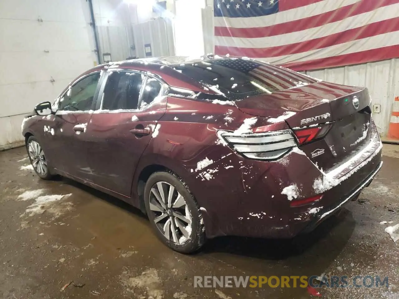 2 fotografías del automóvil dañado 3N1AB8CV6LY233530 NISSAN SENTRA 2020