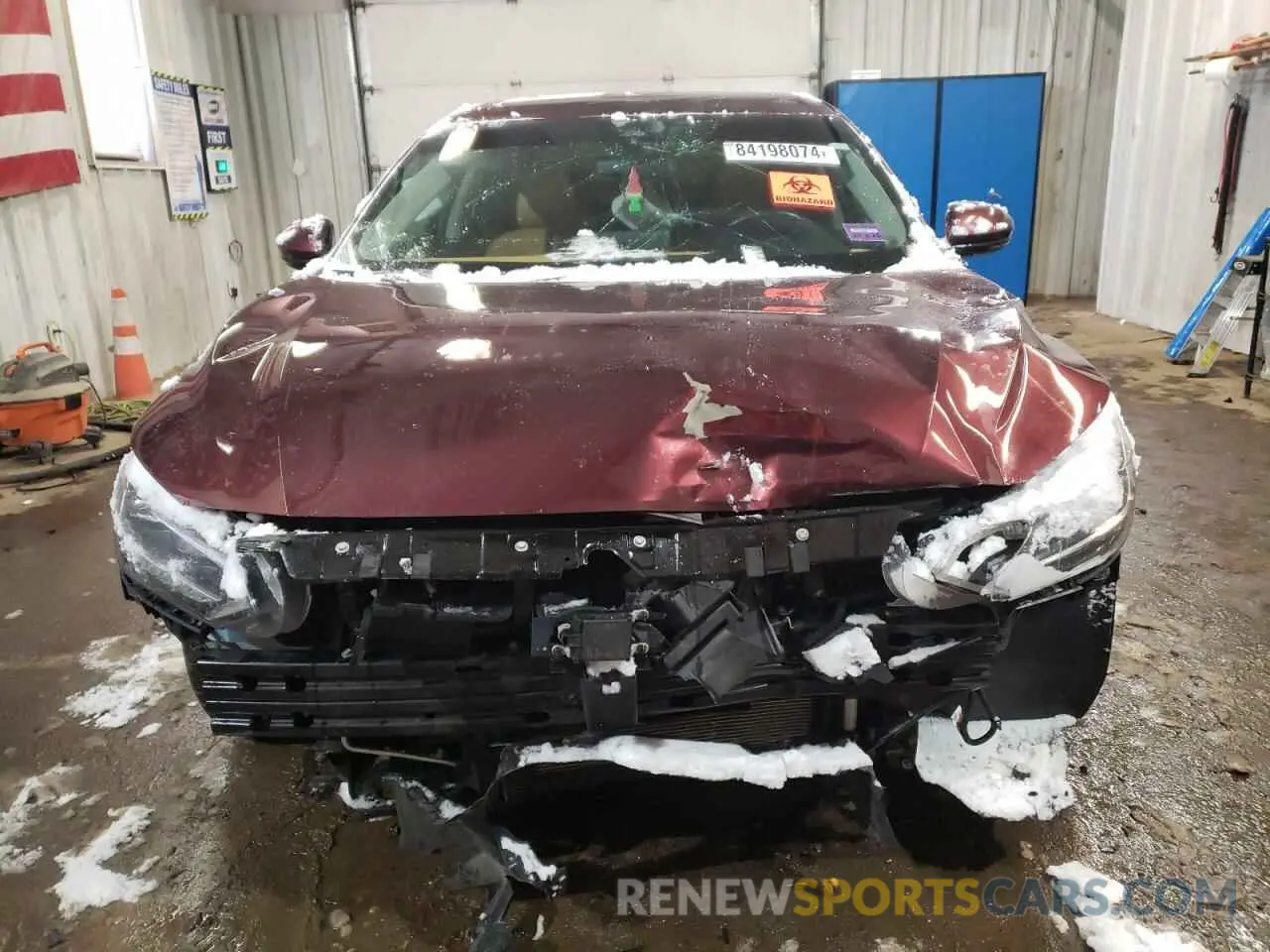 5 fotografías del automóvil dañado 3N1AB8CV6LY233530 NISSAN SENTRA 2020