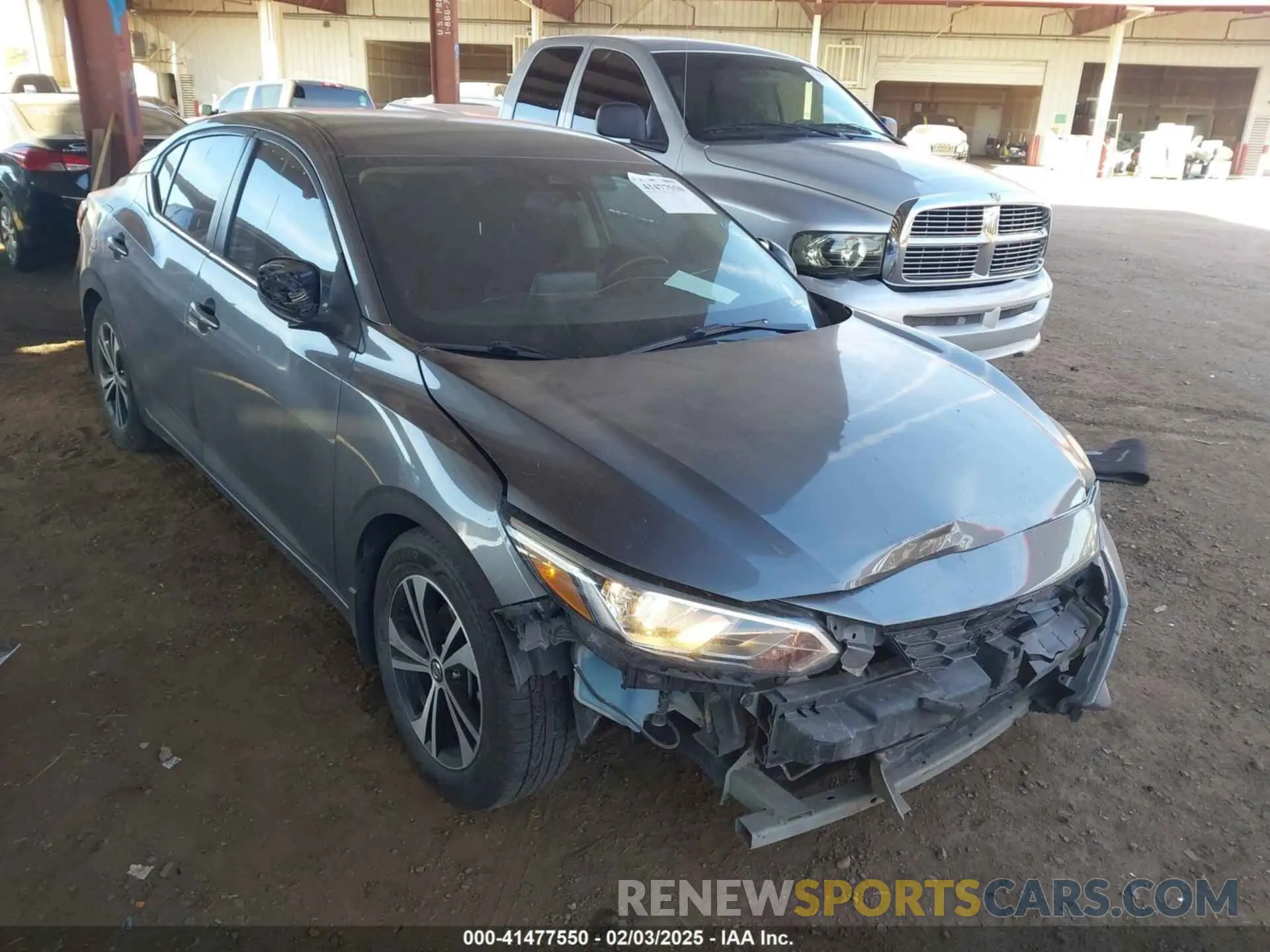 1 fotografías del automóvil dañado 3N1AB8CV6LY250859 NISSAN SENTRA 2020