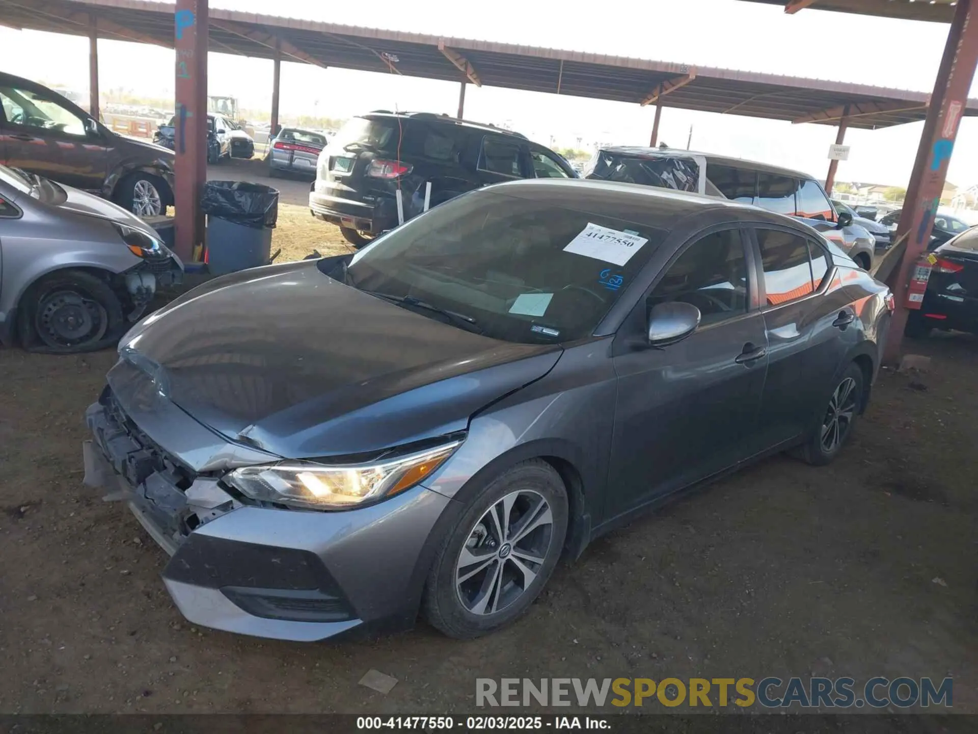 14 fotografías del automóvil dañado 3N1AB8CV6LY250859 NISSAN SENTRA 2020