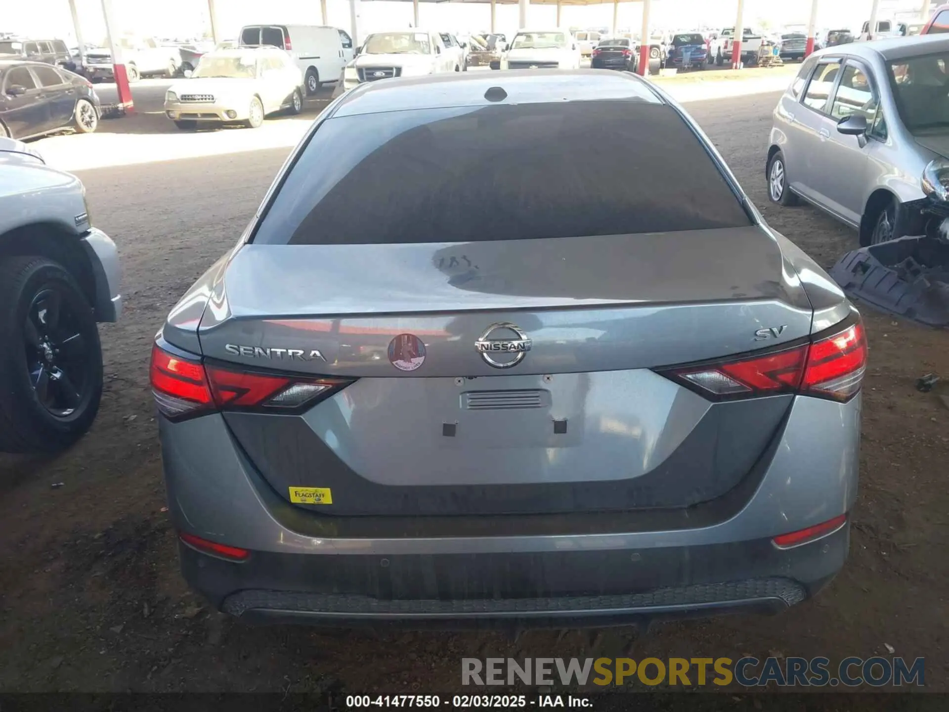 16 fotografías del automóvil dañado 3N1AB8CV6LY250859 NISSAN SENTRA 2020