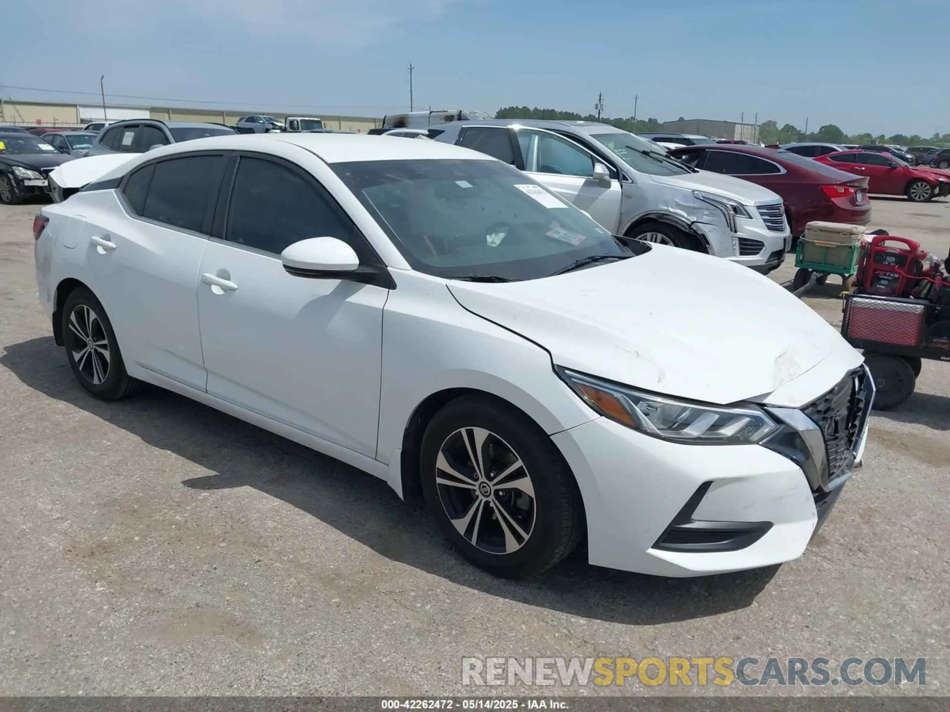 1 fotografías del automóvil dañado 3N1AB8CV6LY268360 NISSAN SENTRA 2020
