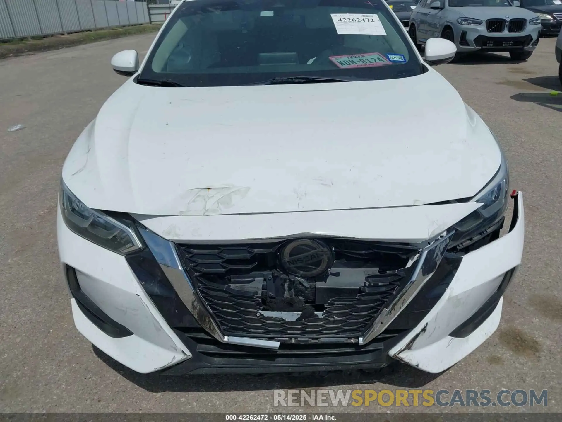 12 fotografías del automóvil dañado 3N1AB8CV6LY268360 NISSAN SENTRA 2020