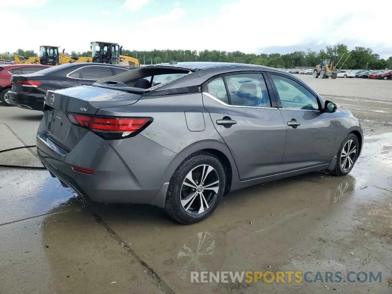 3 fotografías del automóvil dañado 3N1AB8CV6LY288558 NISSAN SENTRA 2020