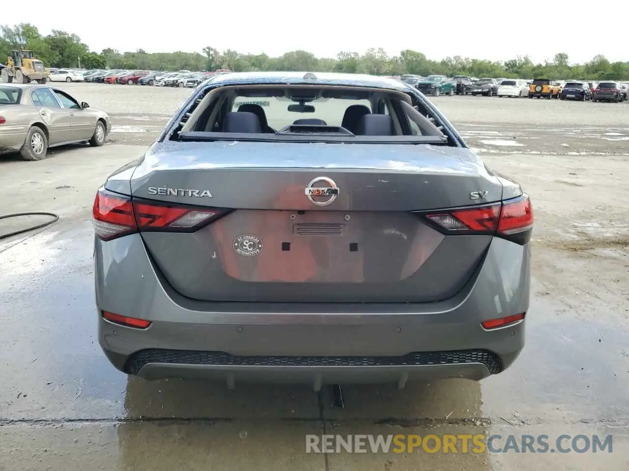 6 fotografías del automóvil dañado 3N1AB8CV6LY288558 NISSAN SENTRA 2020