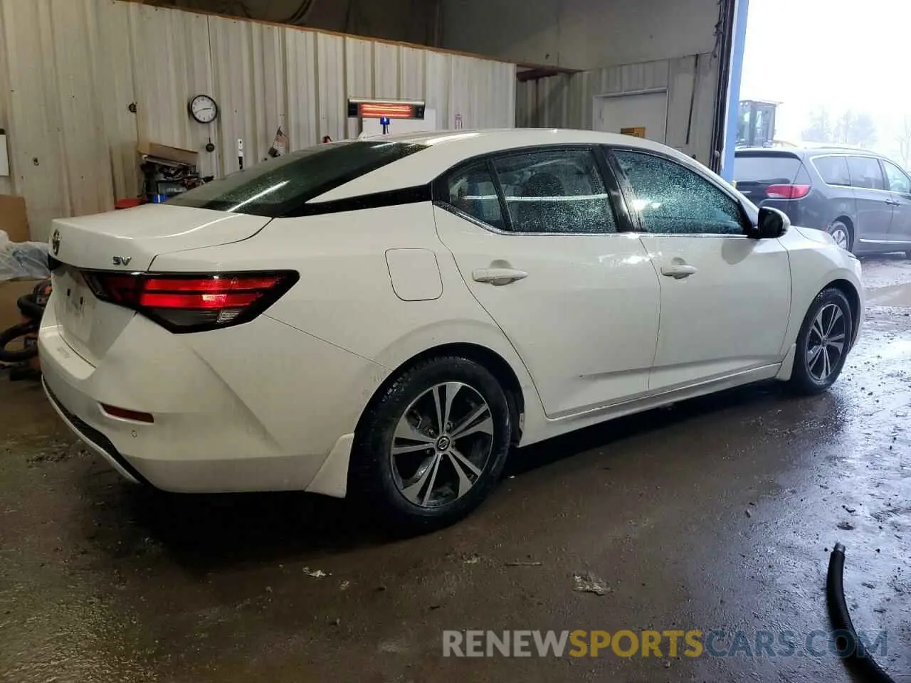 3 fotografías del automóvil dañado 3N1AB8CV6LY300336 NISSAN SENTRA 2020