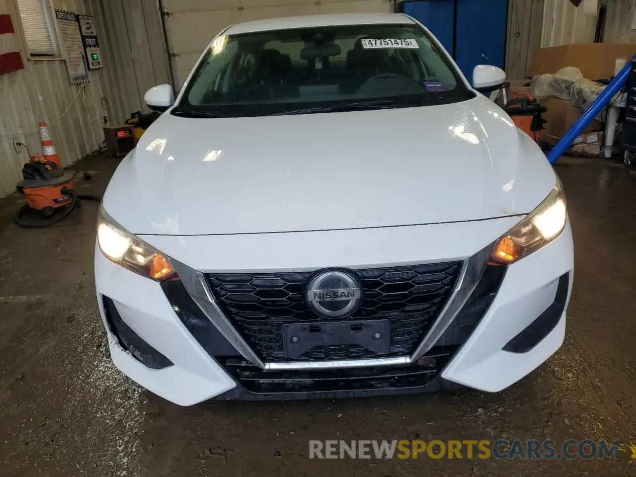 5 fotografías del automóvil dañado 3N1AB8CV6LY300336 NISSAN SENTRA 2020