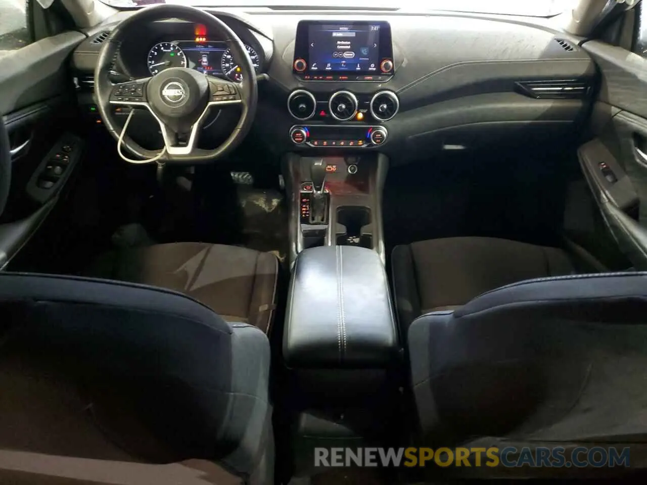 8 fotografías del automóvil dañado 3N1AB8CV6LY300336 NISSAN SENTRA 2020