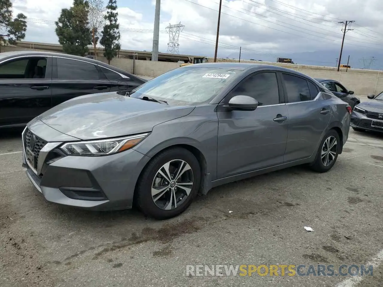 1 fotografías del automóvil dañado 3N1AB8CV6LY304726 NISSAN SENTRA 2020