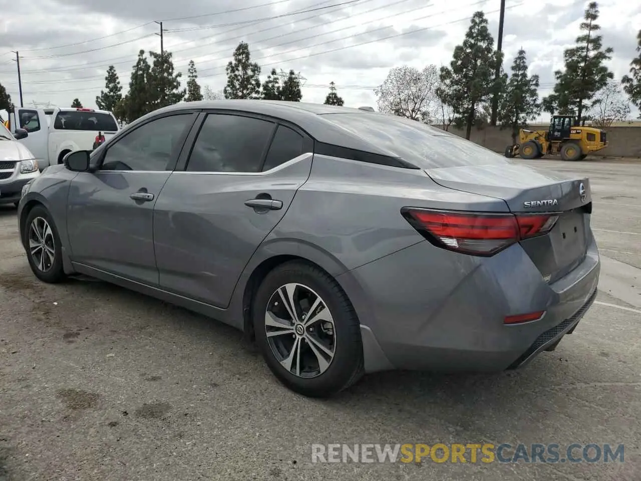 2 fotografías del automóvil dañado 3N1AB8CV6LY304726 NISSAN SENTRA 2020