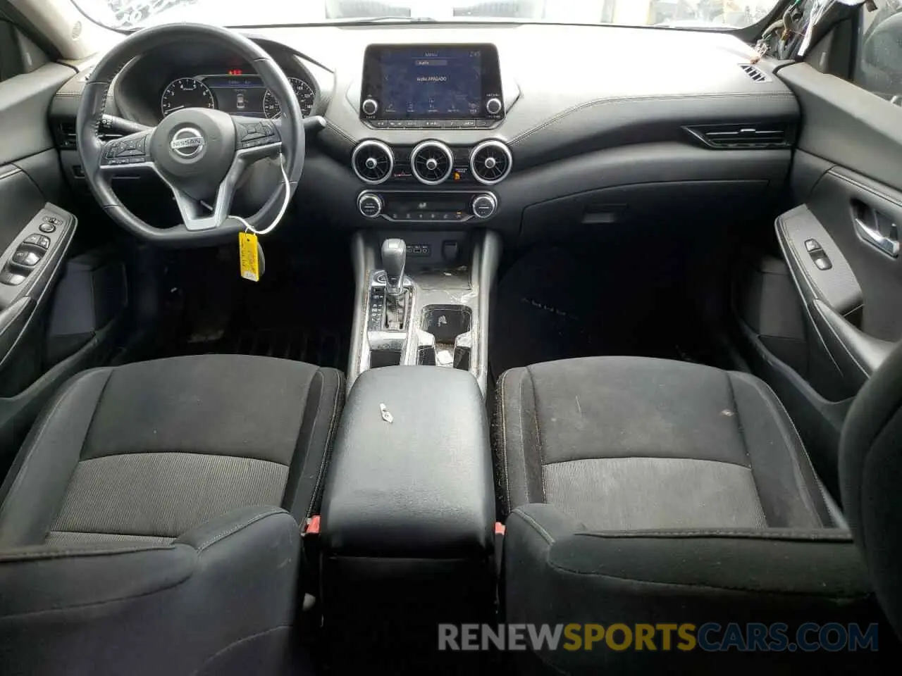 8 fotografías del automóvil dañado 3N1AB8CV6LY304726 NISSAN SENTRA 2020