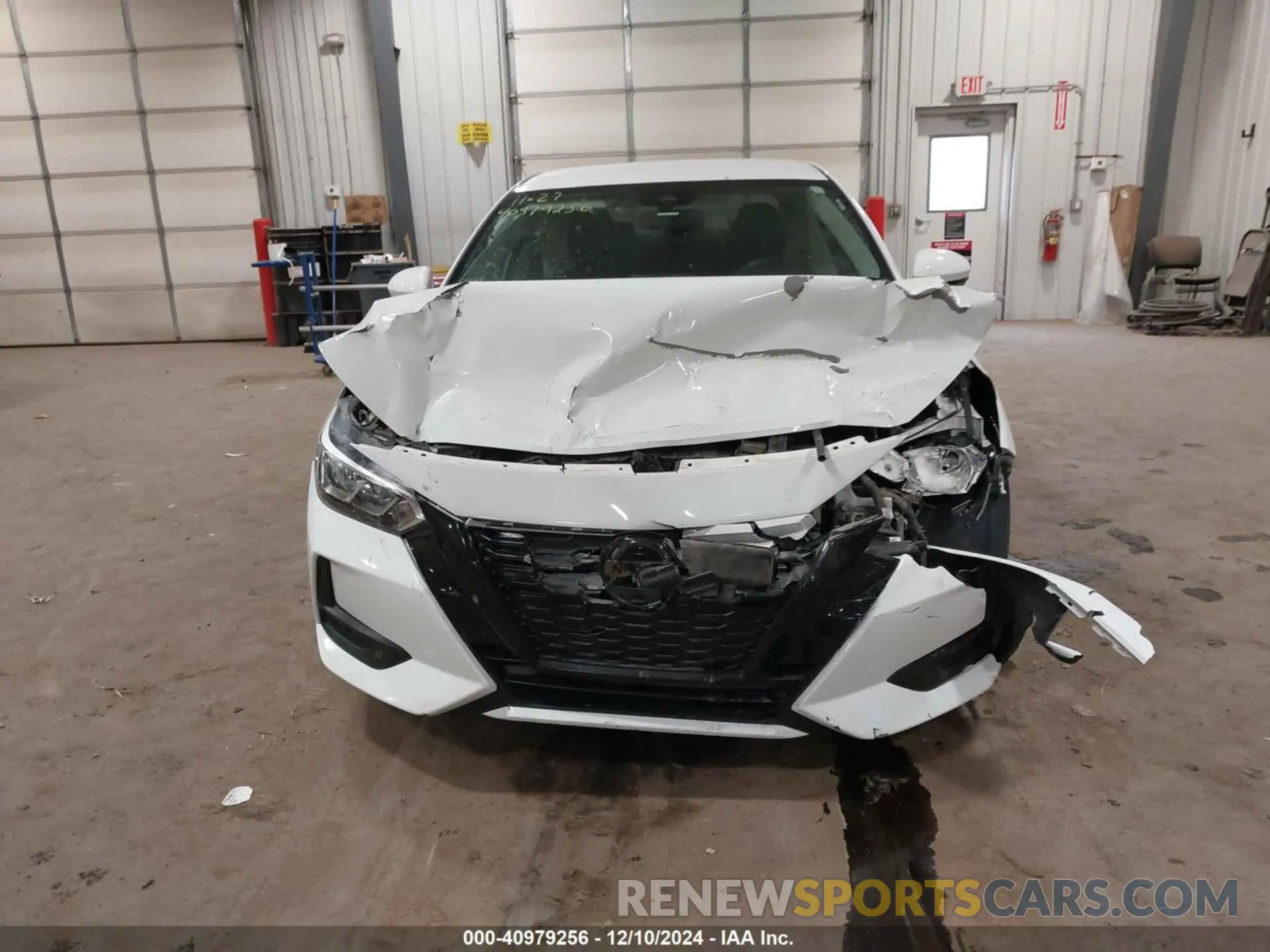 12 fotografías del automóvil dañado 3N1AB8CV6LY310235 NISSAN SENTRA 2020