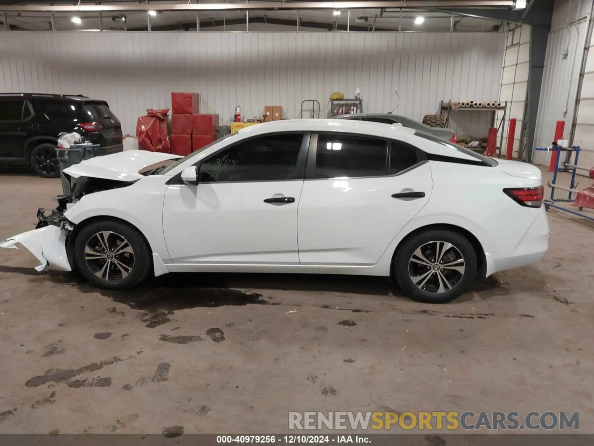 14 fotografías del automóvil dañado 3N1AB8CV6LY310235 NISSAN SENTRA 2020