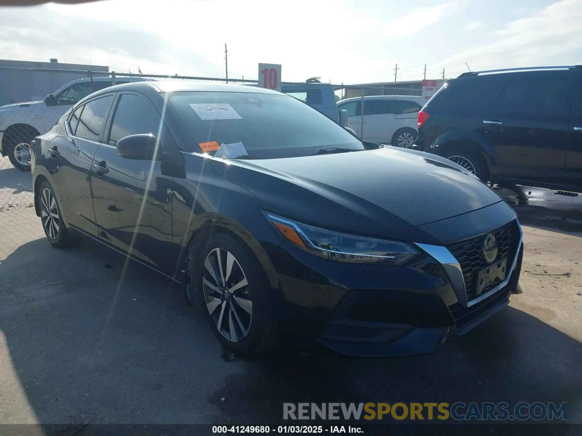 1 fotografías del automóvil dañado 3N1AB8CV7LY206045 NISSAN SENTRA 2020