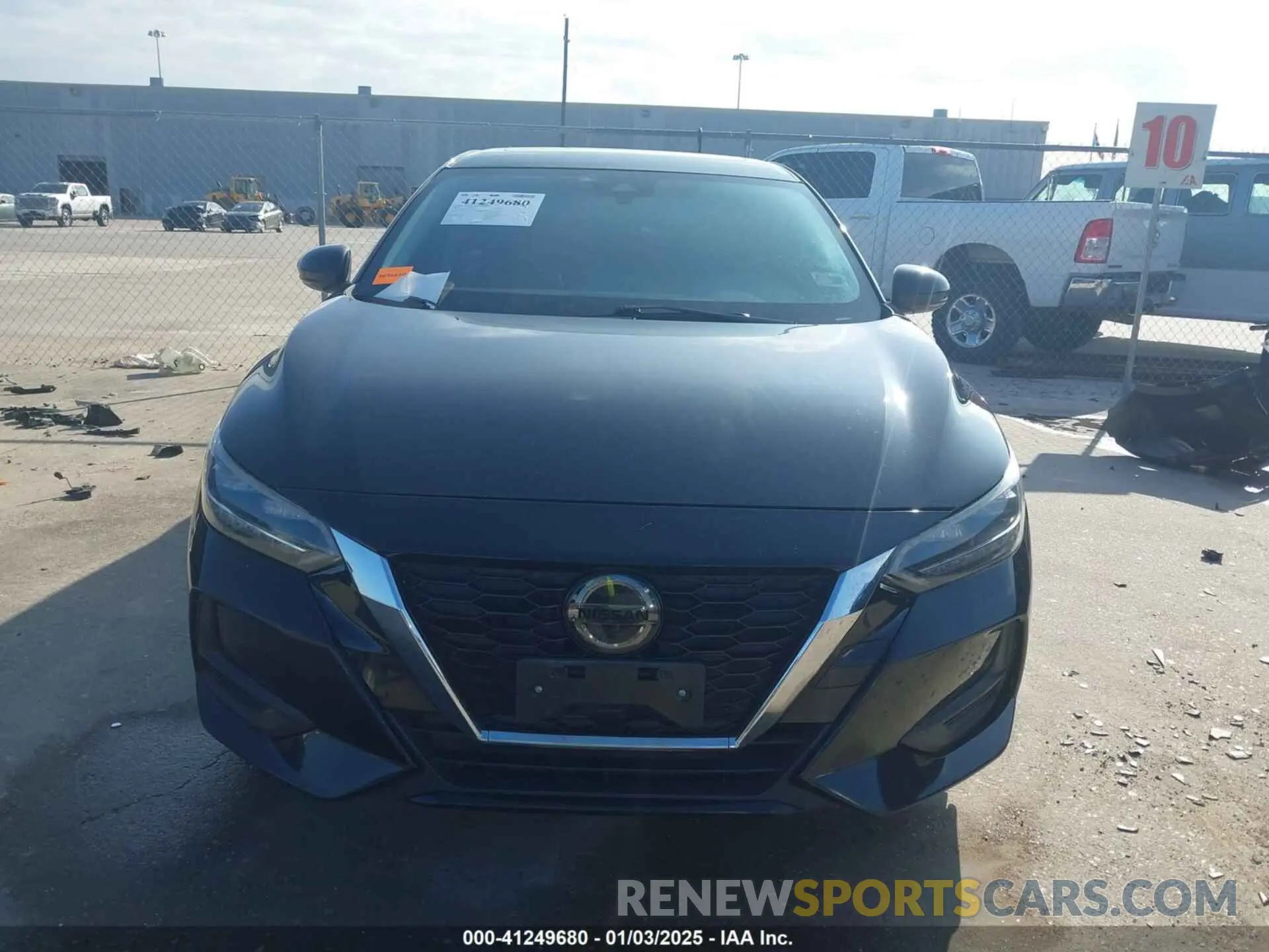 12 fotografías del automóvil dañado 3N1AB8CV7LY206045 NISSAN SENTRA 2020