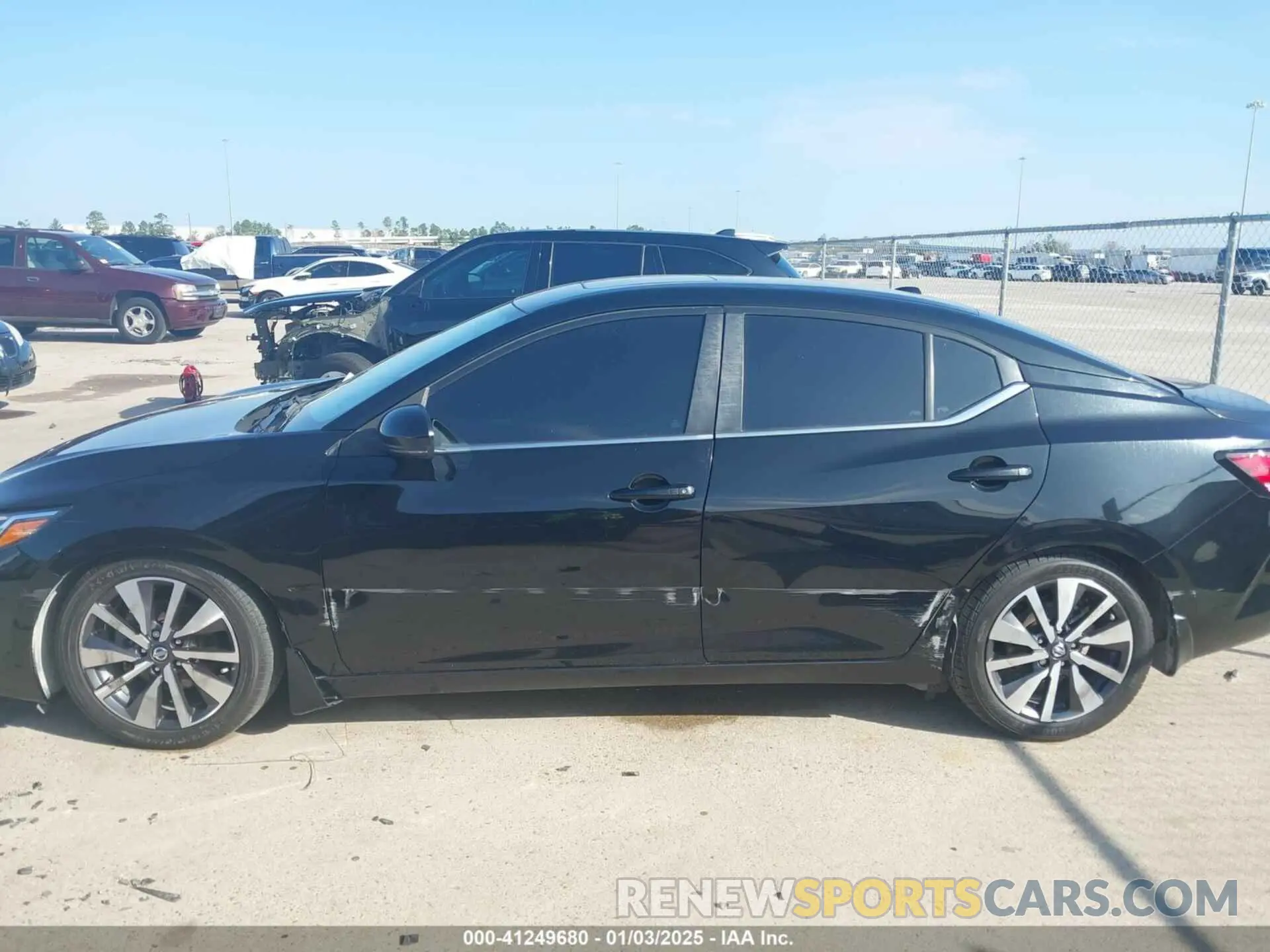 14 fotografías del automóvil dañado 3N1AB8CV7LY206045 NISSAN SENTRA 2020