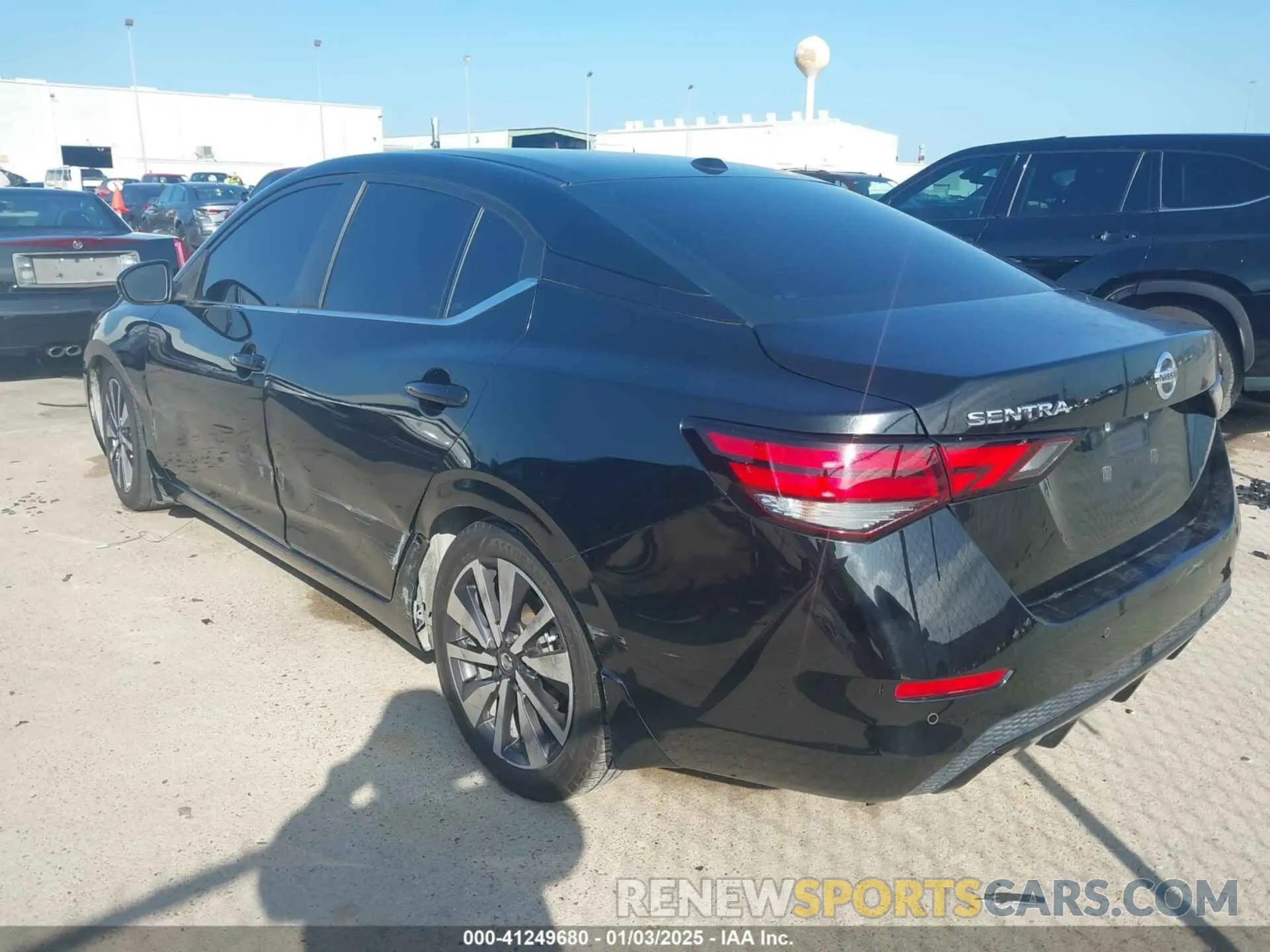 3 fotografías del automóvil dañado 3N1AB8CV7LY206045 NISSAN SENTRA 2020