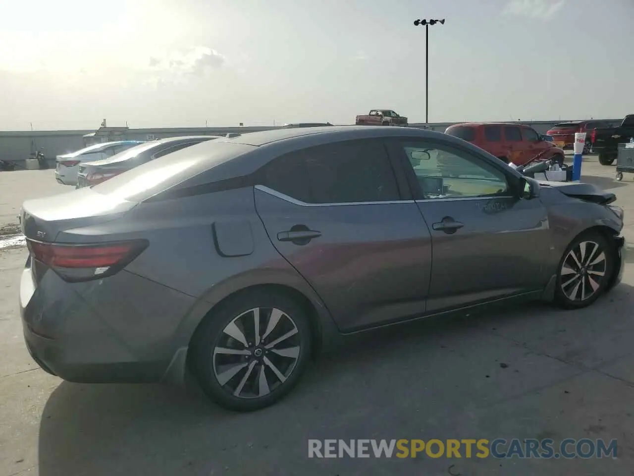 3 fotografías del automóvil dañado 3N1AB8CV7LY214470 NISSAN SENTRA 2020