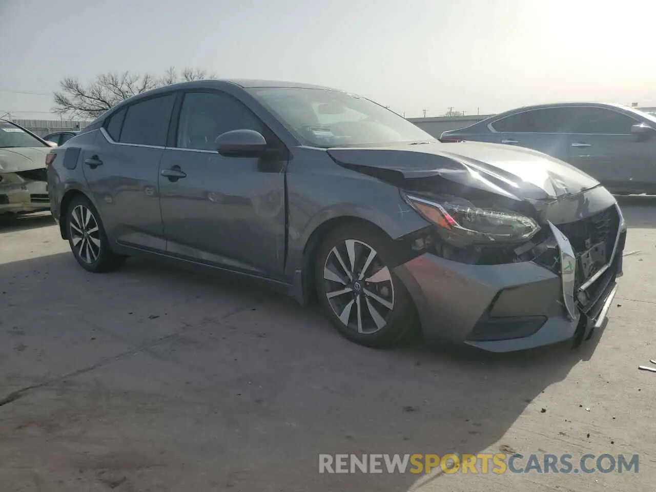 4 fotografías del automóvil dañado 3N1AB8CV7LY214470 NISSAN SENTRA 2020