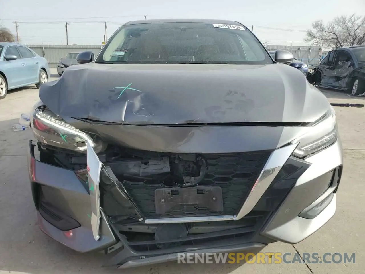 5 fotografías del automóvil dañado 3N1AB8CV7LY214470 NISSAN SENTRA 2020