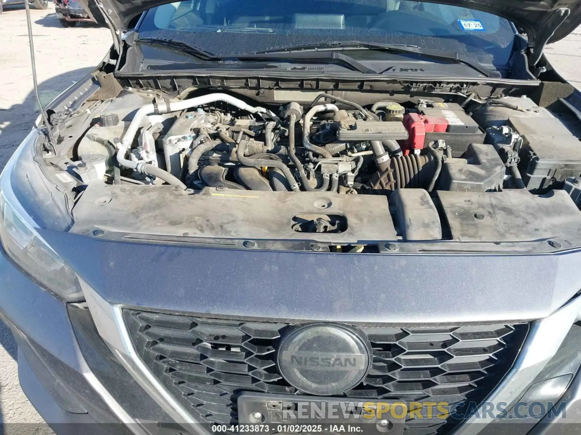 10 fotografías del automóvil dañado 3N1AB8CV7LY245301 NISSAN SENTRA 2020