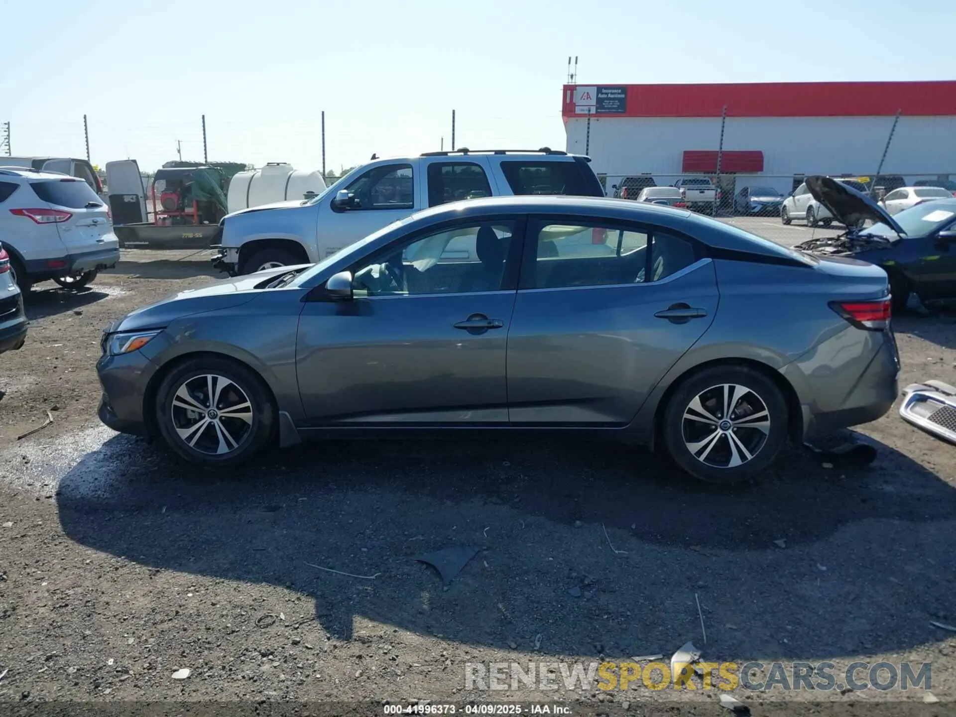14 fotografías del automóvil dañado 3N1AB8CV7LY245699 NISSAN SENTRA 2020