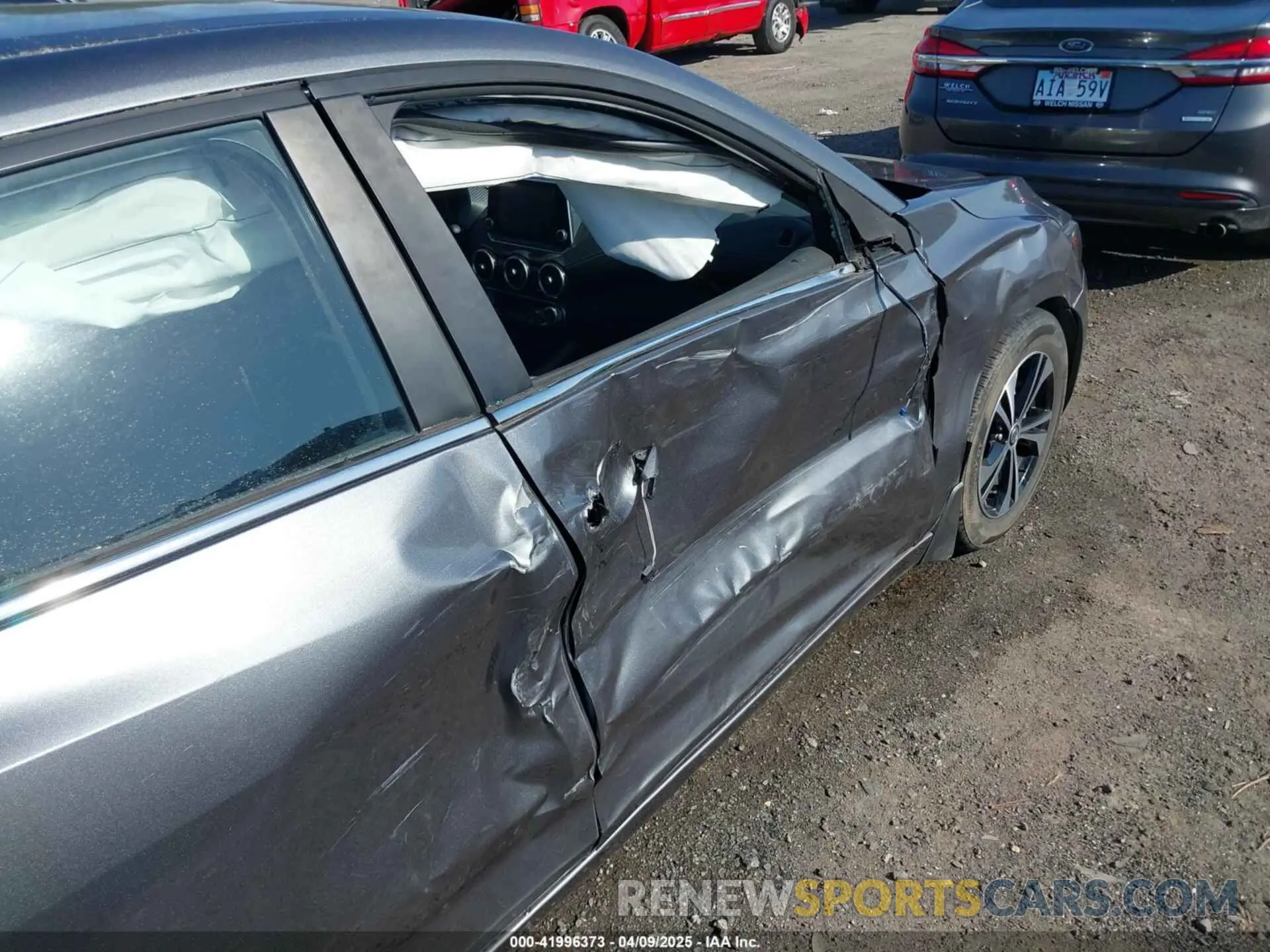 6 fotografías del automóvil dañado 3N1AB8CV7LY245699 NISSAN SENTRA 2020