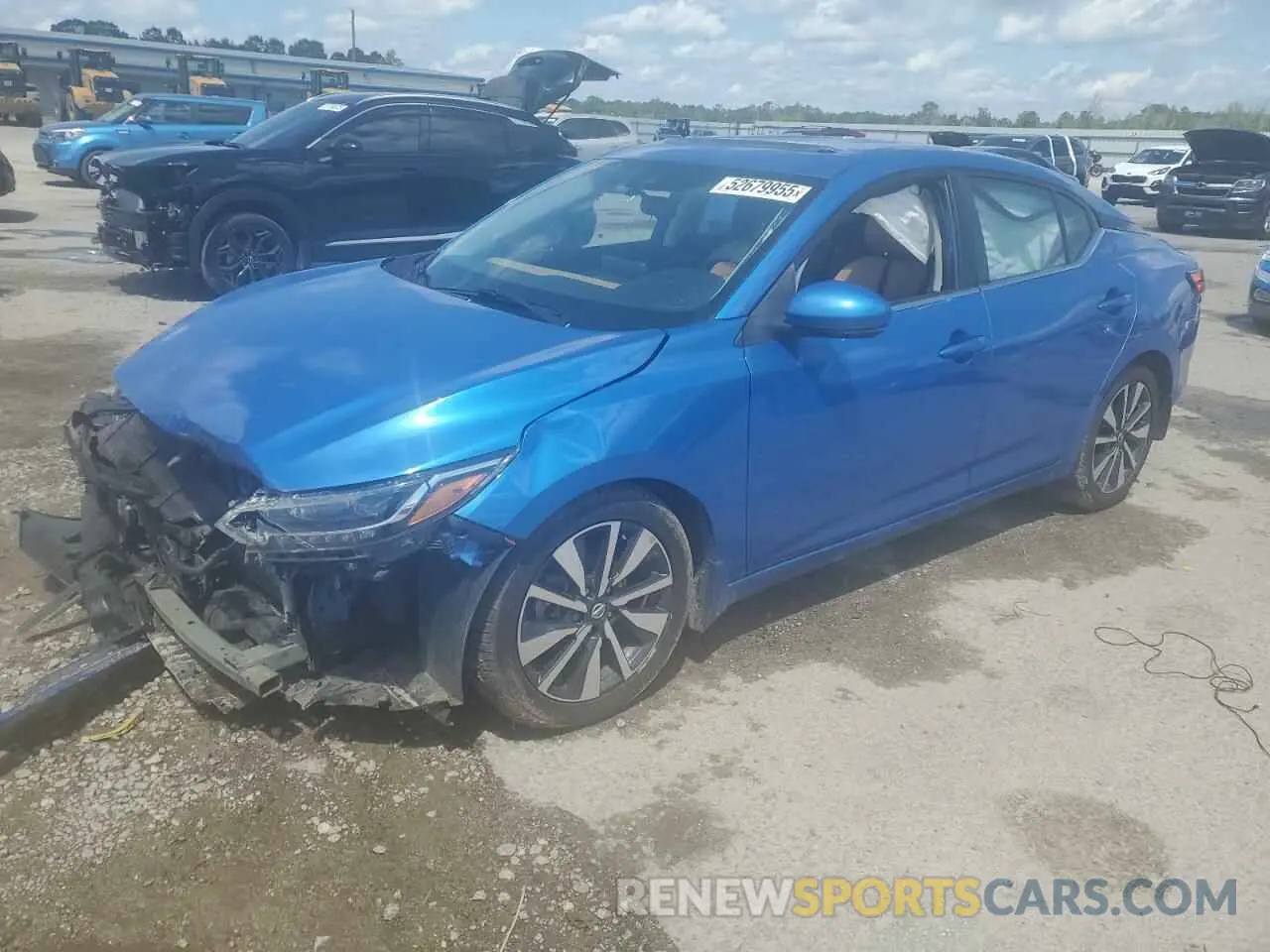 1 fotografías del automóvil dañado 3N1AB8CV7LY246481 NISSAN SENTRA 2020
