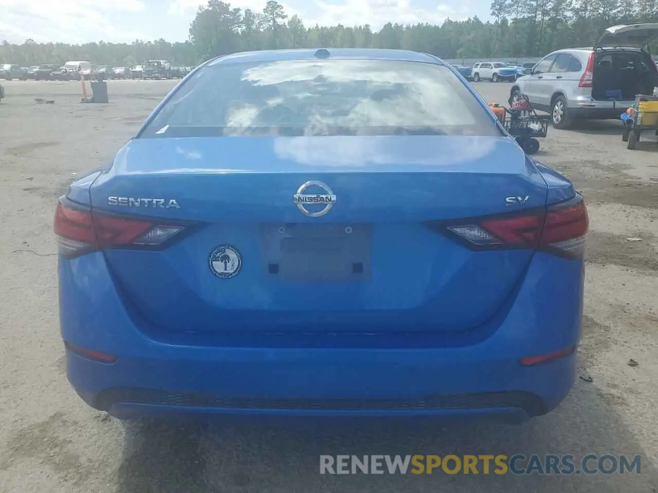6 fotografías del automóvil dañado 3N1AB8CV7LY246481 NISSAN SENTRA 2020