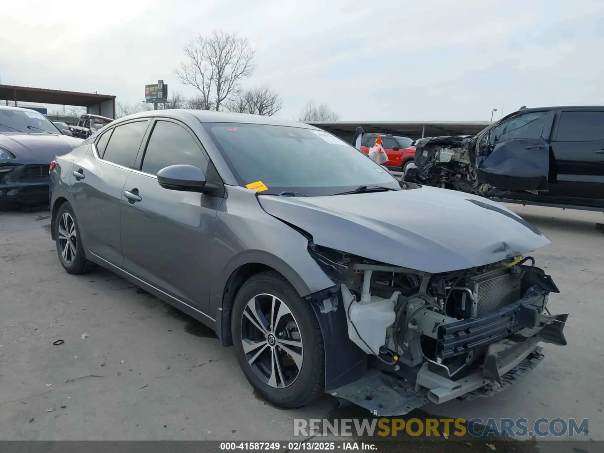 1 fotografías del automóvil dañado 3N1AB8CV7LY262020 NISSAN SENTRA 2020