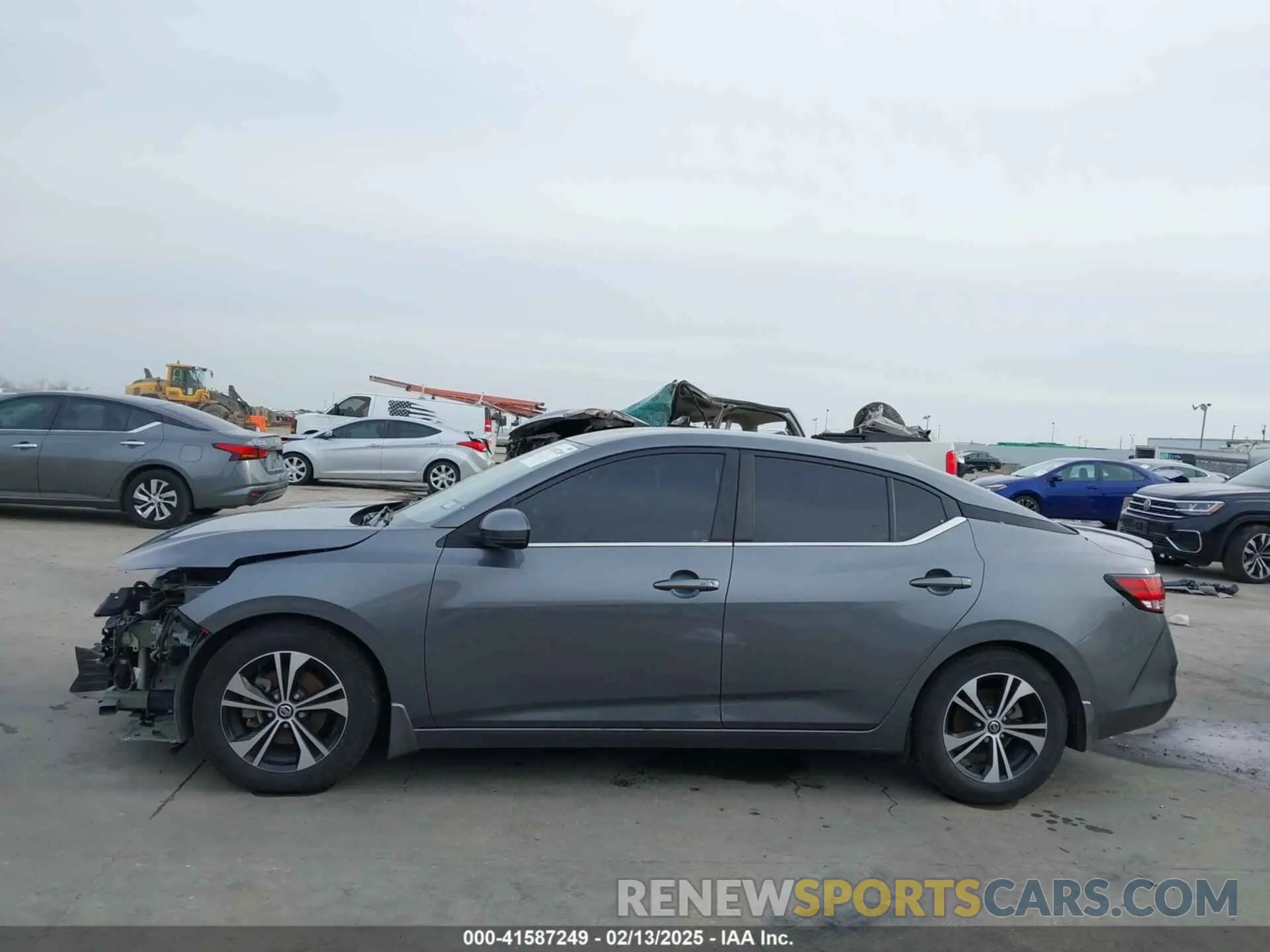 15 fotografías del automóvil dañado 3N1AB8CV7LY262020 NISSAN SENTRA 2020