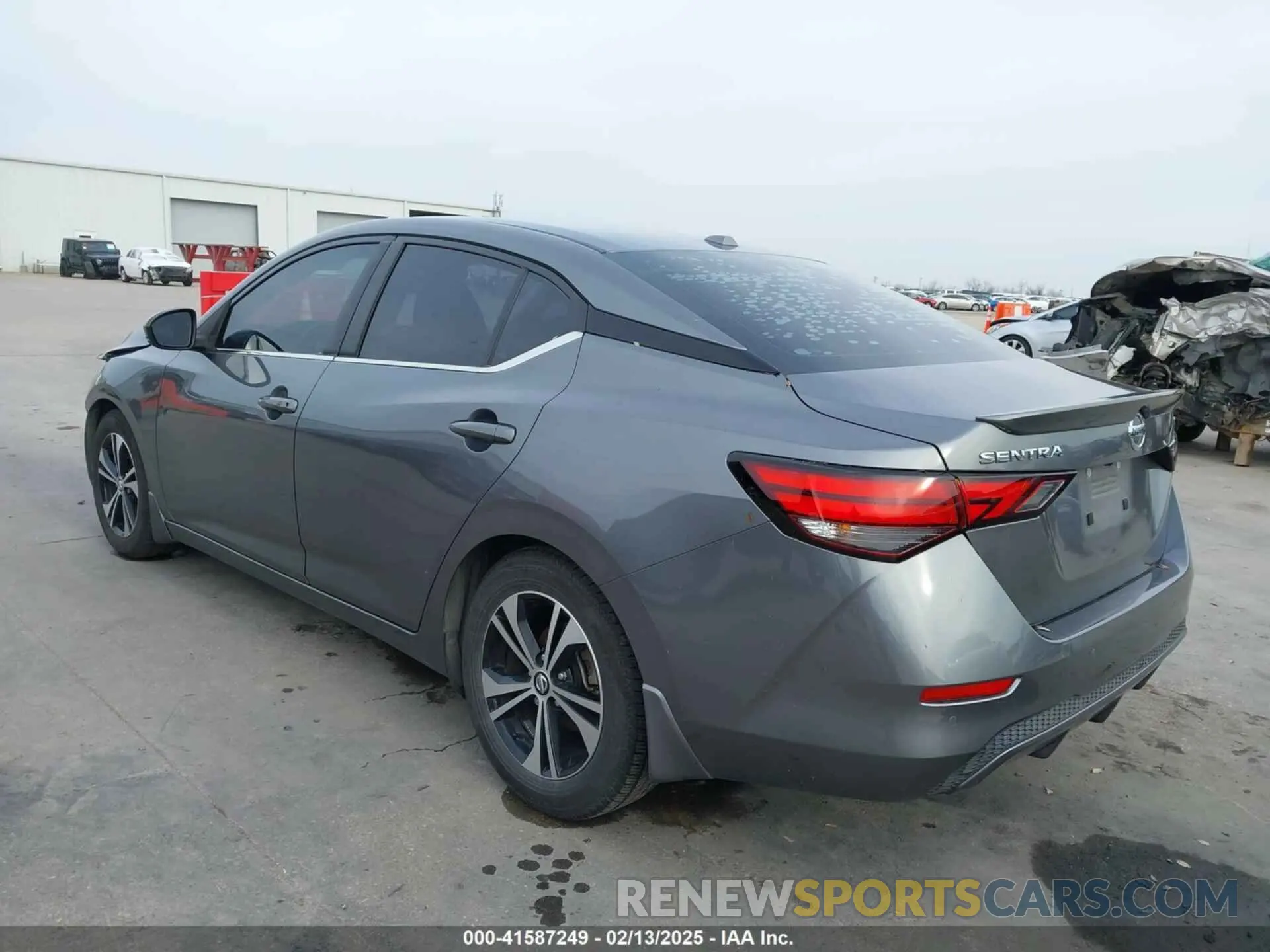 3 fotografías del automóvil dañado 3N1AB8CV7LY262020 NISSAN SENTRA 2020