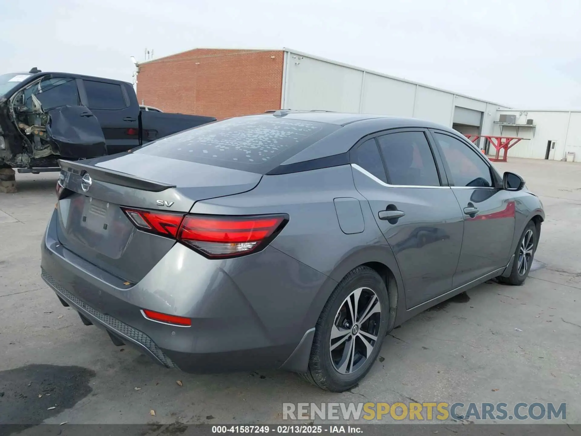 4 fotografías del automóvil dañado 3N1AB8CV7LY262020 NISSAN SENTRA 2020