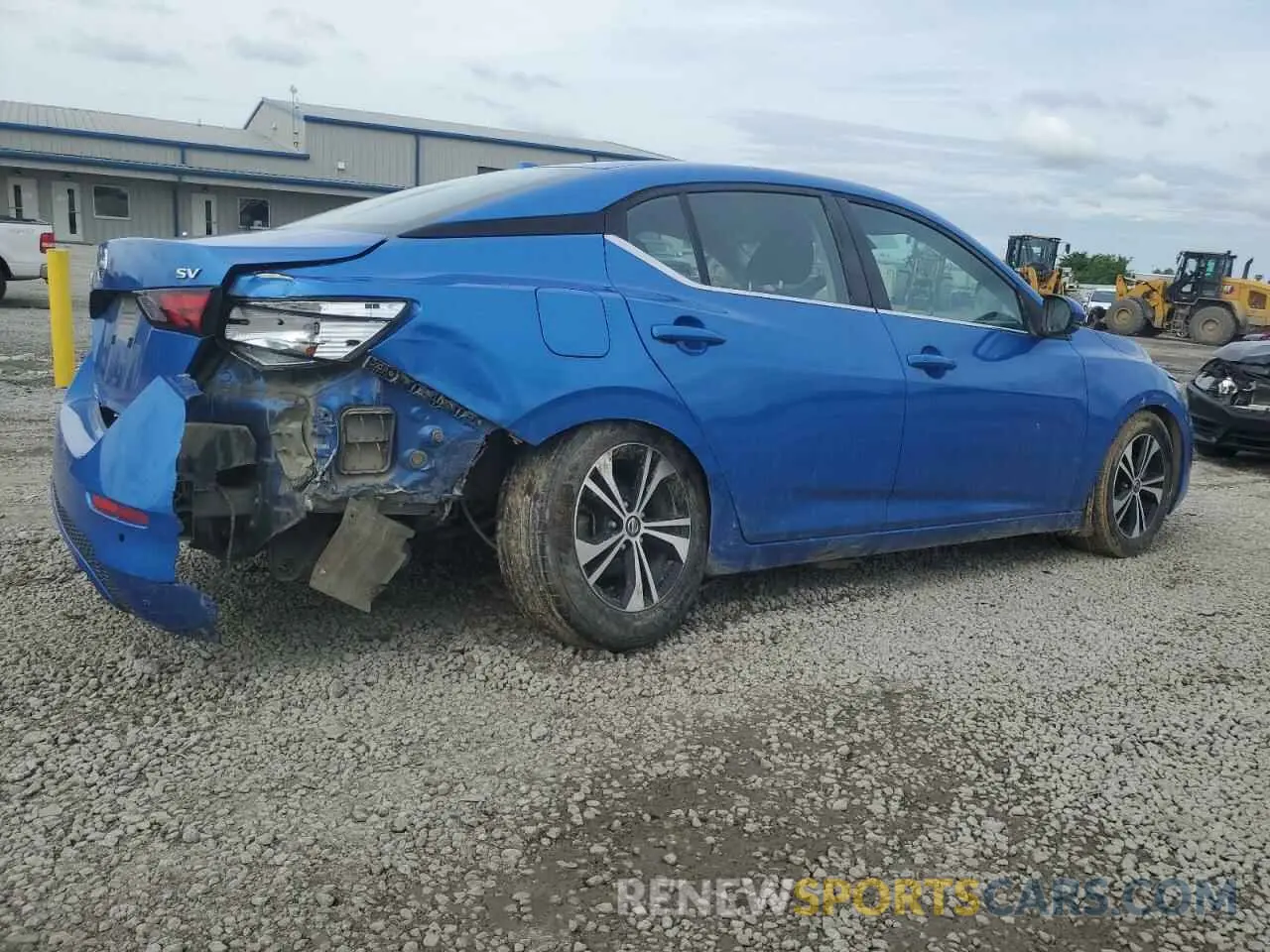 3 fotografías del automóvil dañado 3N1AB8CV7LY280145 NISSAN SENTRA 2020